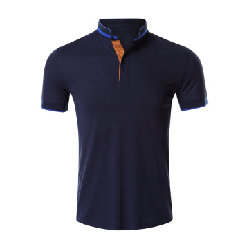 Amazon 2020 men's high-end polo shirt custom men's short sleeve golf Paul lapel t-shirt